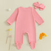 GOLF Pink Footed Jumpsuit
