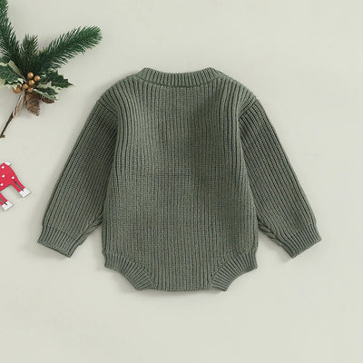 BABY DEER Knitted Romper