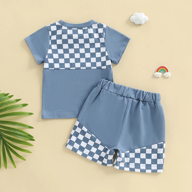 LIAM Checkered Outfit