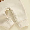 LITTLE BRO Waffle Knit Jumpsuit