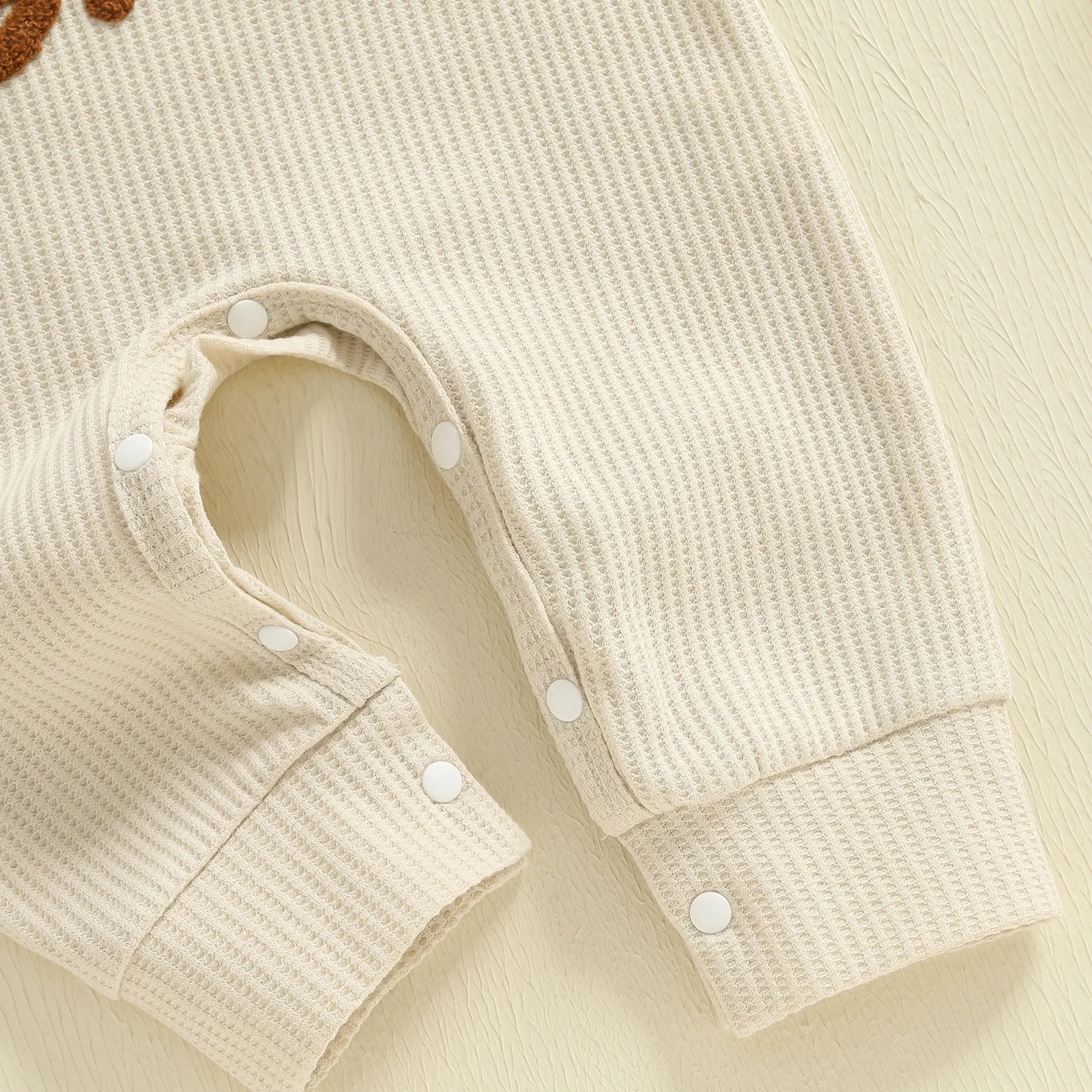 LITTLE BRO Waffle Knit Jumpsuit