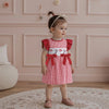 SANTA & CANDY CANE Plaid Bowtie Dress
