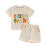 COUSIN CREW Waffle Knit Outfit