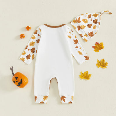 MY 1ST THANKSGIVING Fall Leaves Jumpsuit