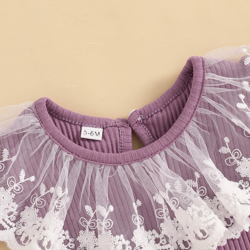 ELSIE Lace Collar Outfit