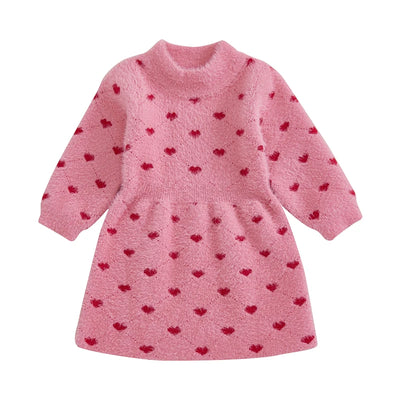 HEARTS Plush Dress