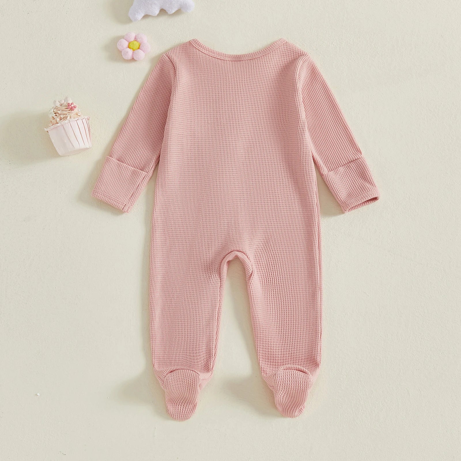 LITTLE SISTER/BROTHER Footed Jumpsuit