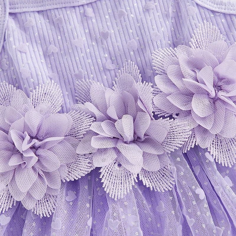 MARLENE Floral Romper Dress