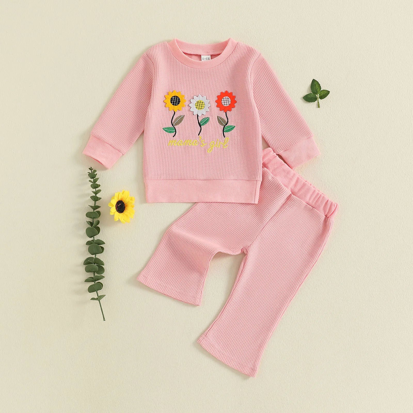 MAMA'S GIRL Flower Outfit