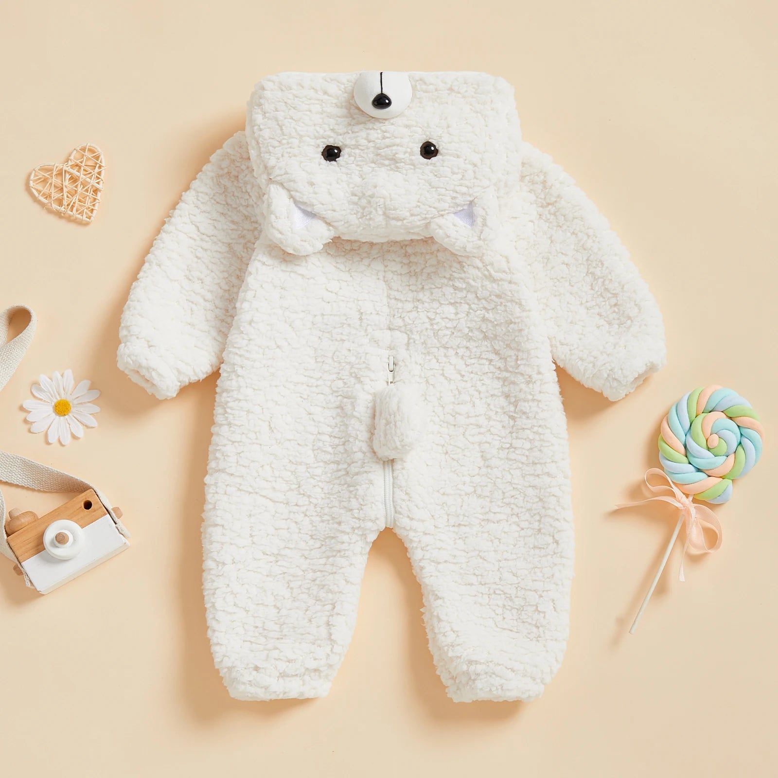 ICE BEAR Plush Jumpsuit