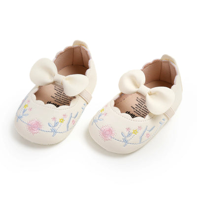 FIONA Flower Bowtie Shoes