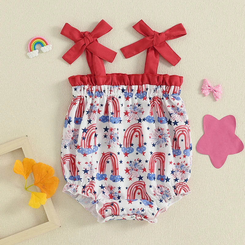STARS, STRIPES & RAINBOWS Romper