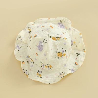 MARA Floral Romper with Sun Hat