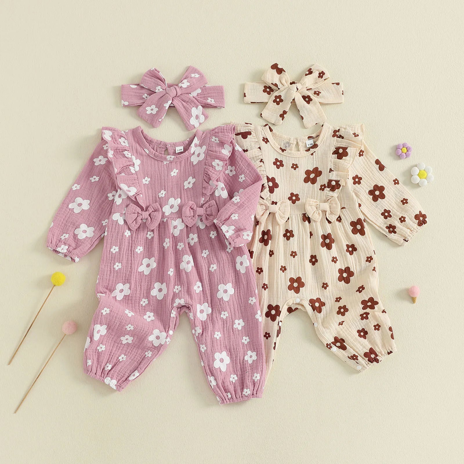 FLOWERS Muslin Jumpsuit