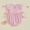 I LOVE MOM/DAD Bowtie Romper