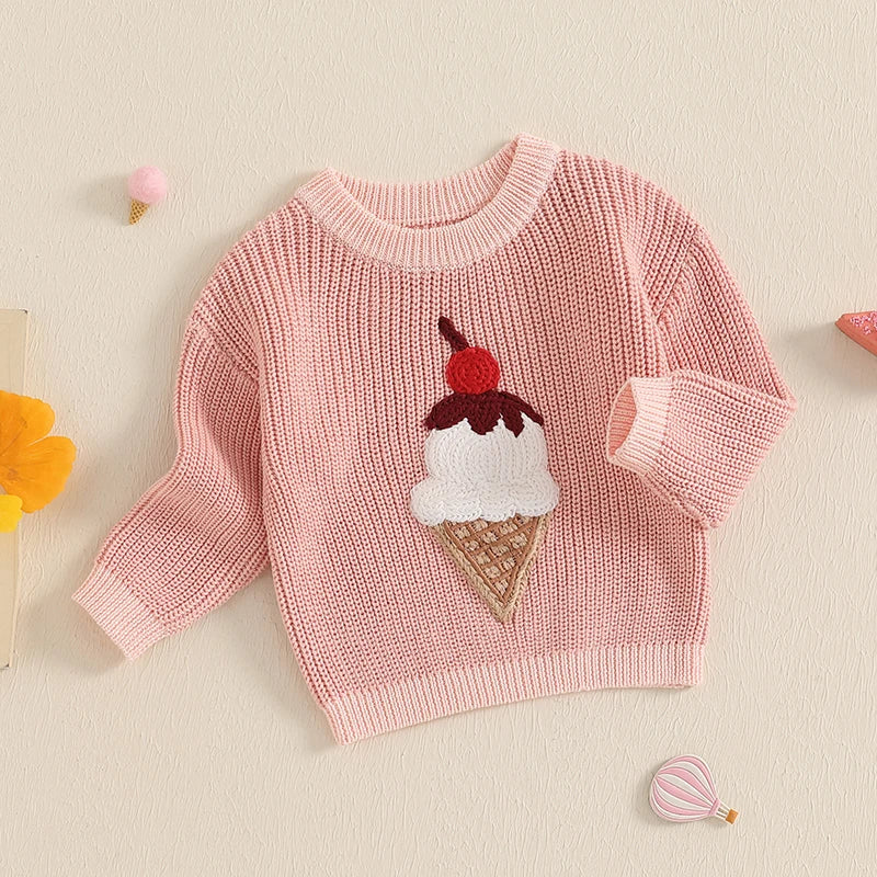 ICE CREAM Knitted Sweater