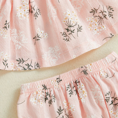 KEELY Floral Smocked Summer Outfit