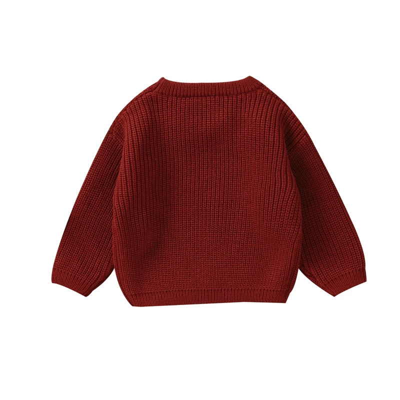 HOHOHO Red Knitted Sweater