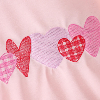 SWEETHEART Pink Long-Sleeve Onesie