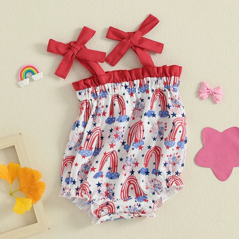 STARS, STRIPES & RAINBOWS Romper