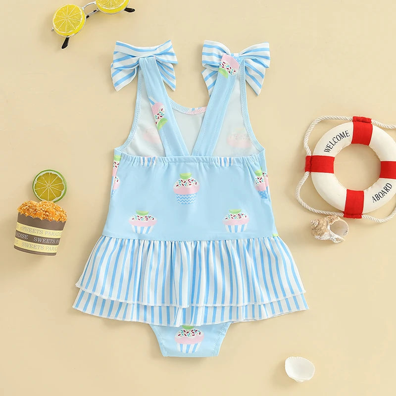 ICE CREAM Blue Swimsuit