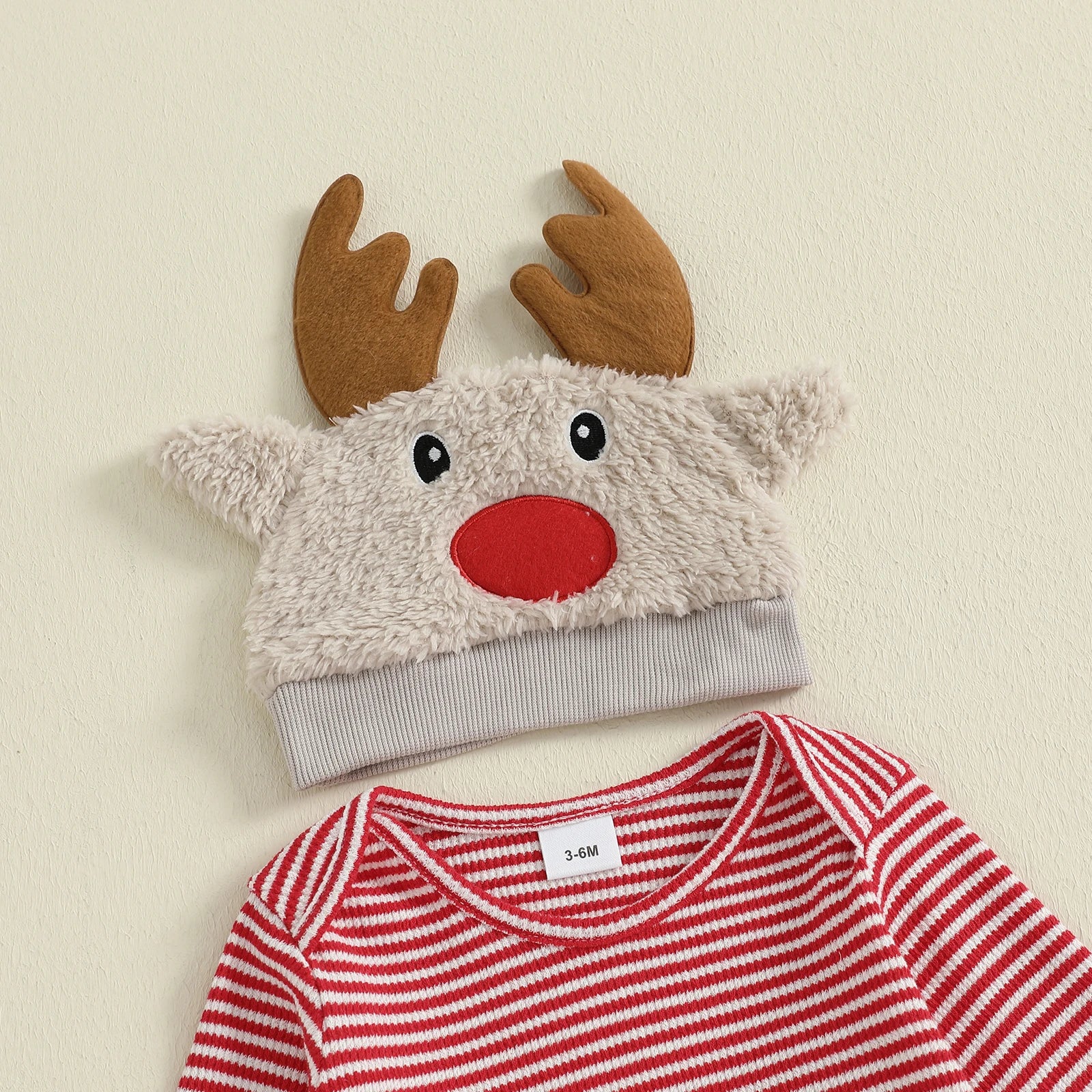 RUDOLPH Plush Overalls