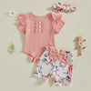 HIGHLAND CALF Bowtie Ruffle Outfit