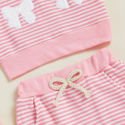 BOWTIES Striped Pink Outfit