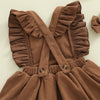 GAME DAY Corduroy Romper Dress