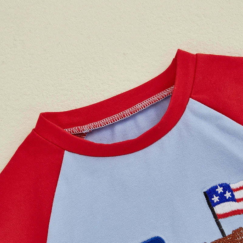 4TH OF JULY Tractor Outfit