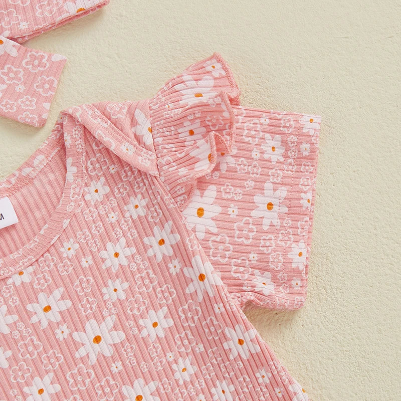 MARCIE Floral Ruffle Outfit