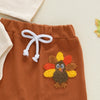 LITTLE TURKEY Joggers Outfit with Beanie