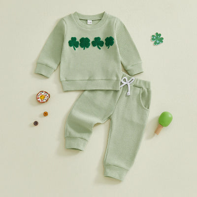 CLOVER Waffle Knit Outfit