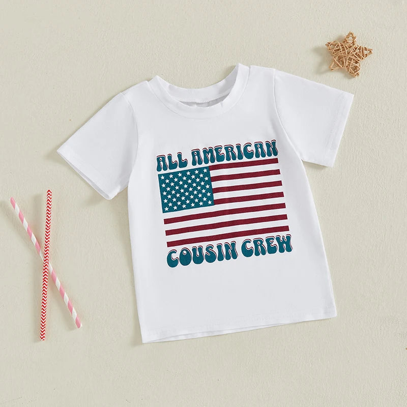 ALL AMERICAN COUSIN CREW T-Shirt