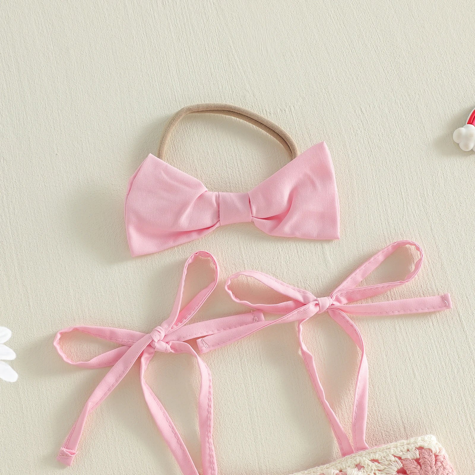 DAISIES Crochet Tulle Romper