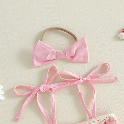 DAISIES Crochet Tulle Romper