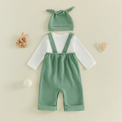 EVERETT Overall Outfit with Beanie