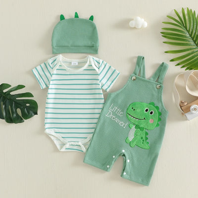 LITTLE DREAMER Overalls with Beanie