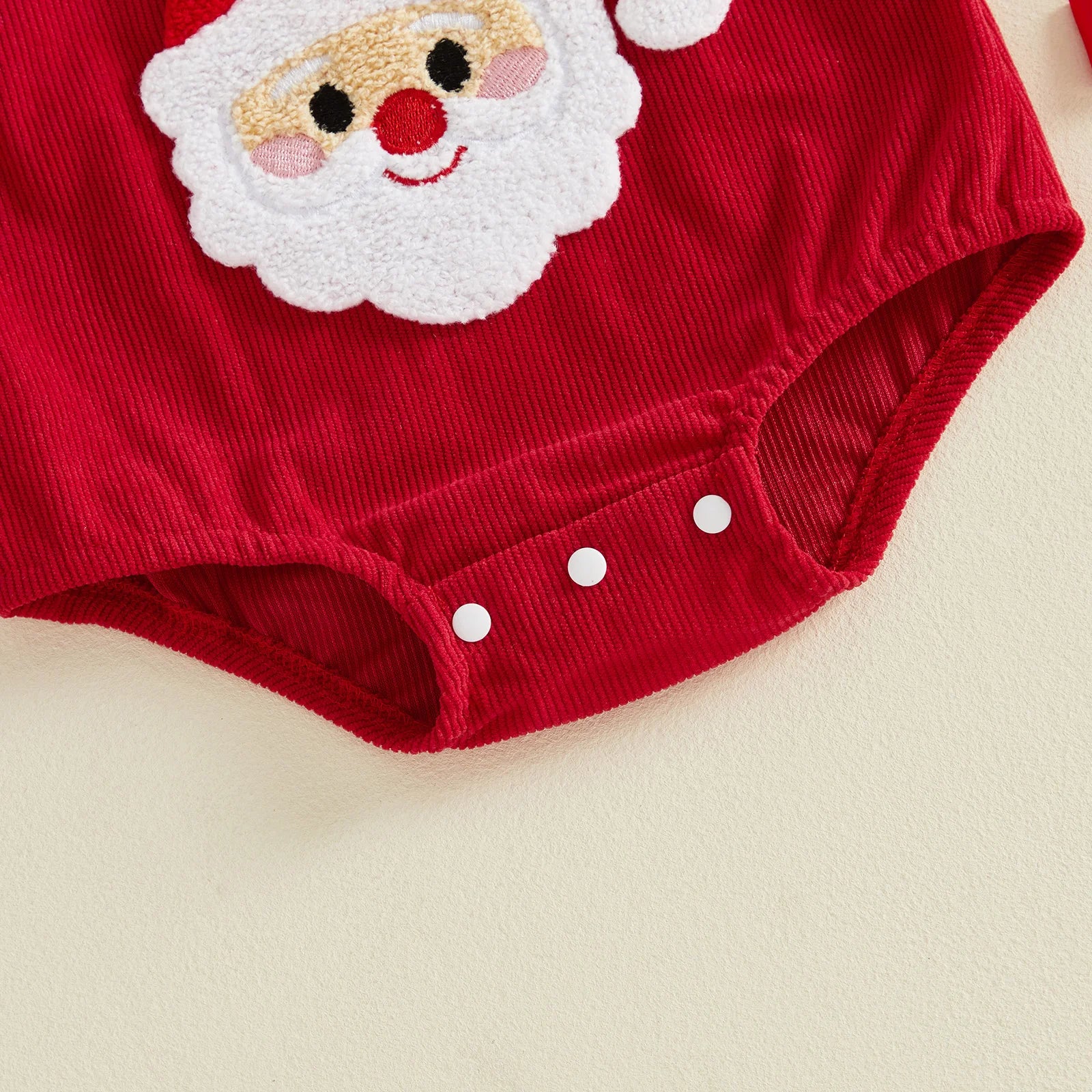 CHRISTMAS CUTIE Corduroy Romper