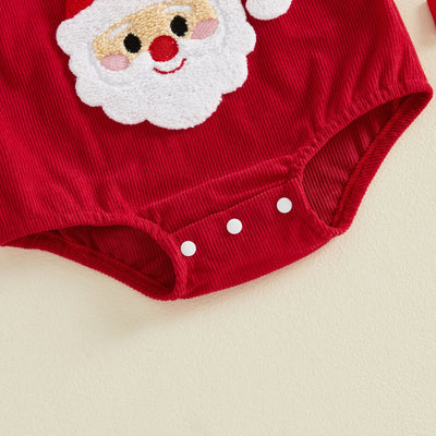 CHRISTMAS CUTIE Corduroy Romper