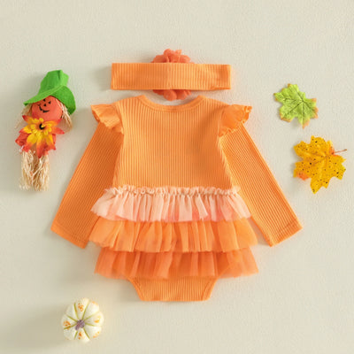 HALLOWEEN Layered Tutu Romper