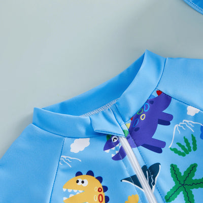 BEACH TIME Swimsuit with Sun Hat