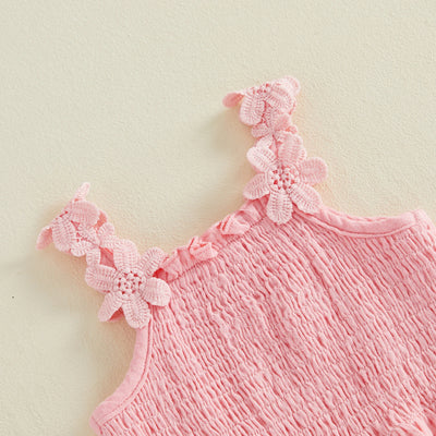 MAYA Floral Smocked Outfit