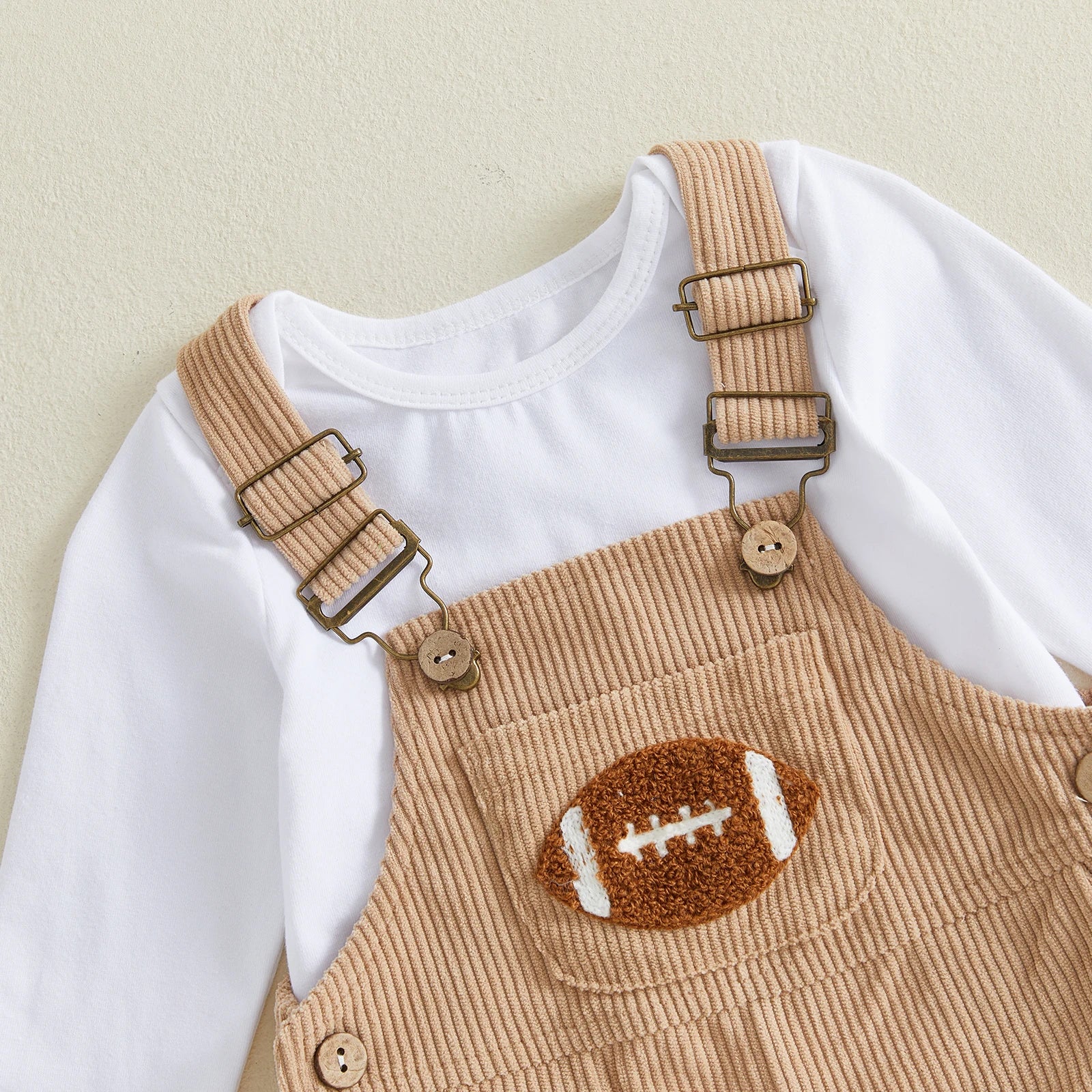 FOOTBALL Ribbed Overall Outfit