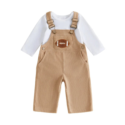 FOOTBALL Ribbed Overall Outfit