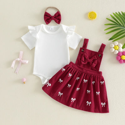 BOWTIE Corduroy Dress