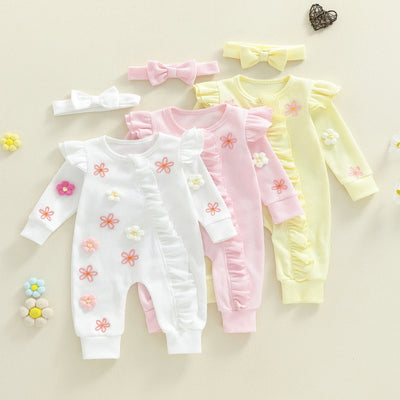FLORA Ruffle Jumpsuit