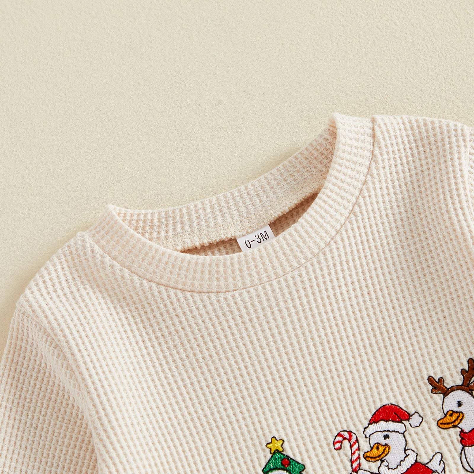 JUST A JOLLY GOOSE Waffle Knit Outfit