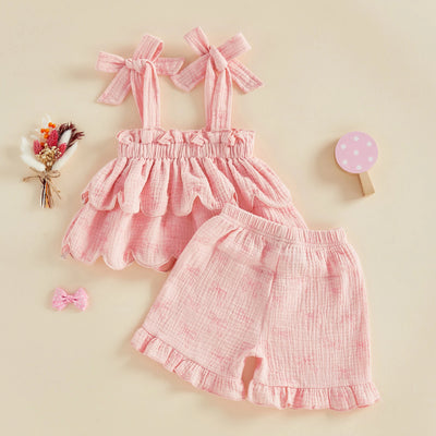 BOWTIE Layered Ruffled Outfit