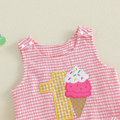 ONE Ice Cream Ruffle Outfit
